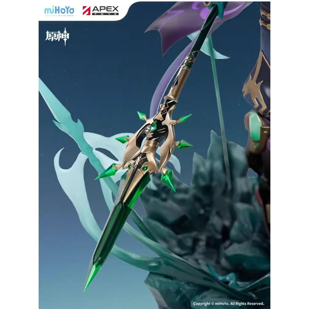 Xiao figurine Genshin impact 魈 figurine resin 魈様布教チャレンジ