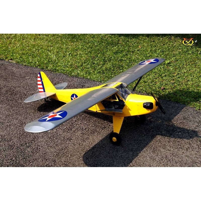 (READY STOCK)VQ Model Piper J-3 Cub (US Army) 63.7 Inch ARF Rc Scale ...