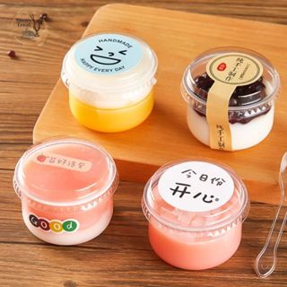 4Pcs Ice Cream Containers Cup Reusable Freeze Storage Tubs Sealing Lid  Dessert Ice Yogurt Food Freezer Bowl For Making Ice Cream - AliExpress