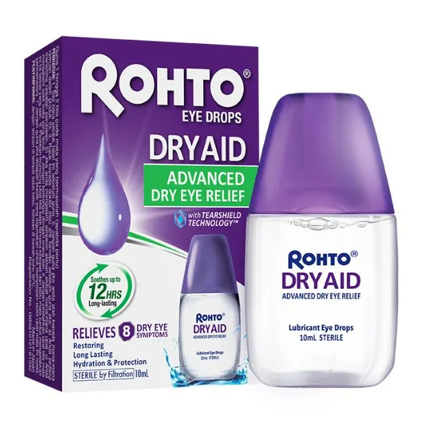 Rohto Dry Aid Advanced Dry Eye Relief Eye Drops ( 10ml ) | Shopee Malaysia