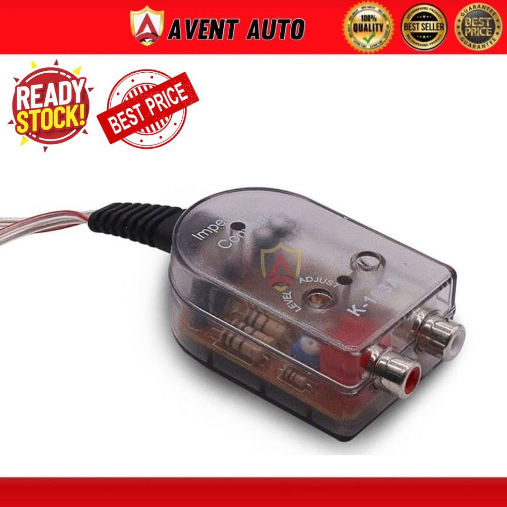 High to Low impedance converter to RCA cable Converter Shopee Malaysia