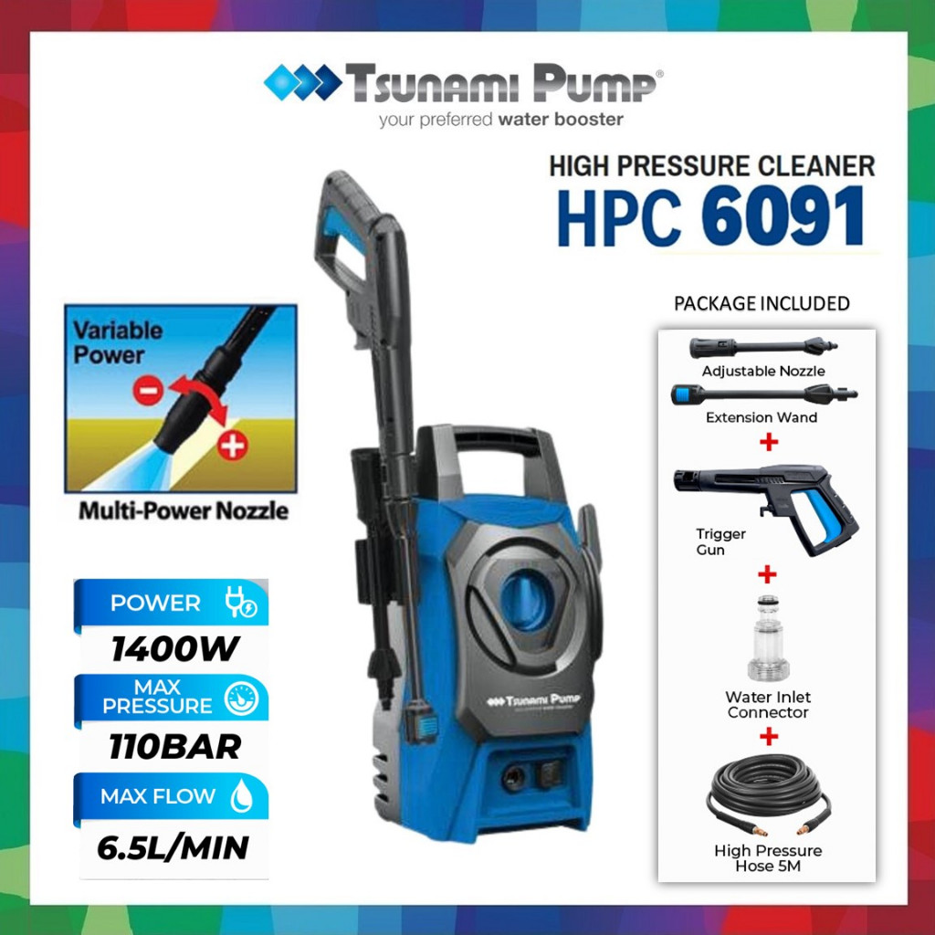 Eurohit K3 1600w Water Jet Tsunami 1400watt High Pressure Cleaner Hpc6091 Water Jet Waterjet 1033