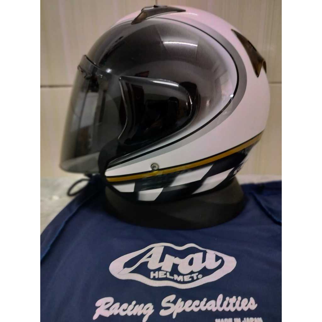 ARAI SZF RETRO HITAM (SIZE L) 100% ORIGINAL | Shopee Malaysia