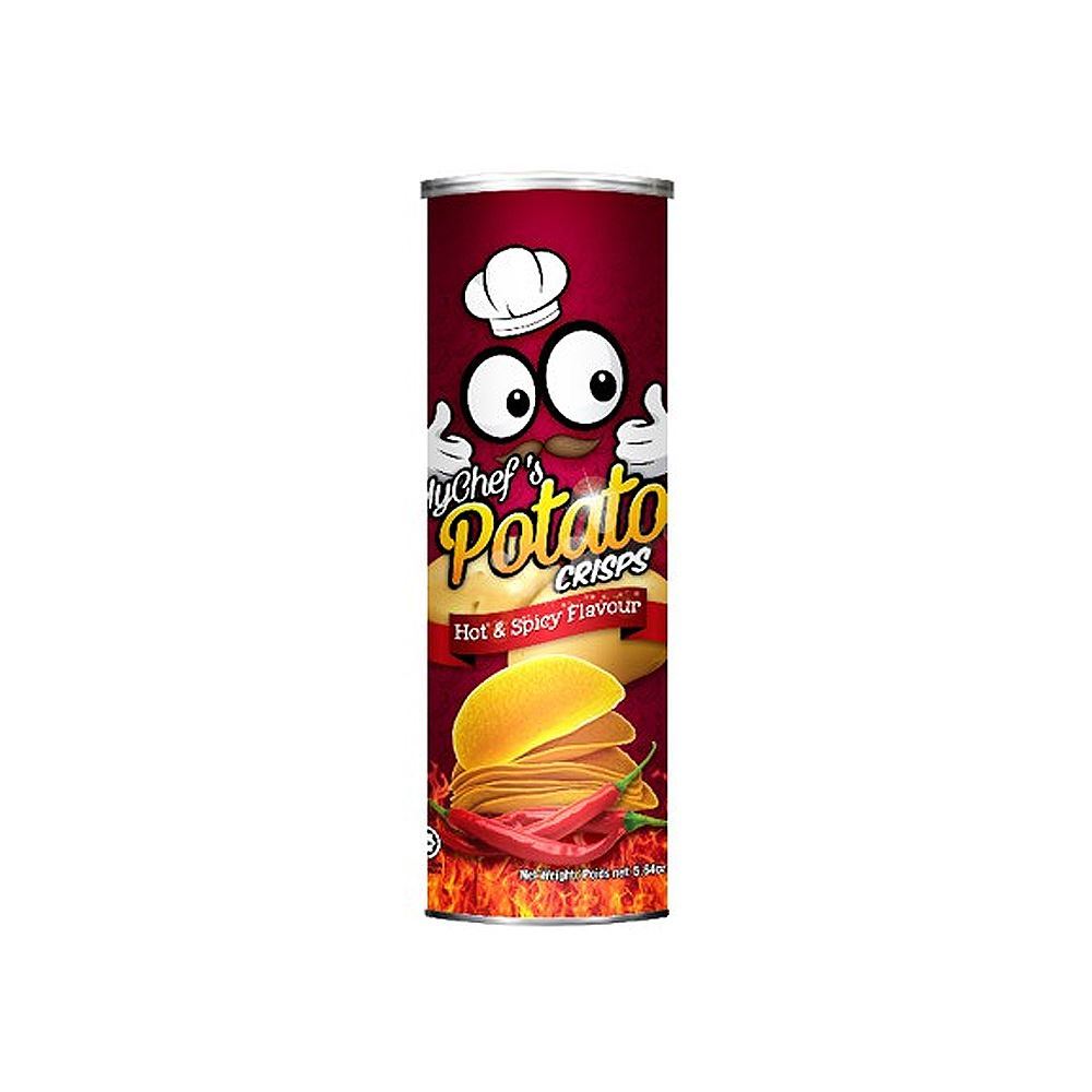 HALAL My Chef potato chips series Original/SourCream&Onion/Bbq/Hot ...