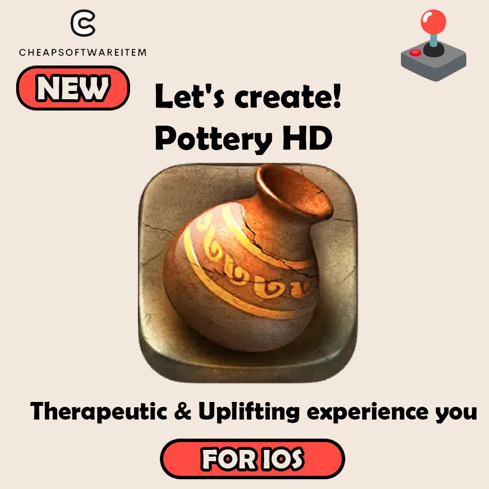 Let's create! Pottery HD therapeutic and uplifting experience you (FOR IOS) Shopee Malaysia