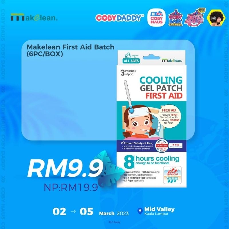 Makelean First Aid Batch 6pcs/box | Shopee Malaysia