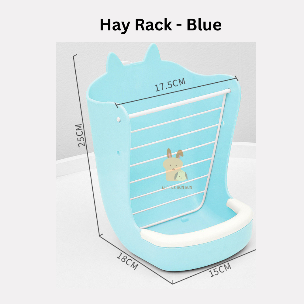 Pet Hay Rack Litter box rabbit toilet hay grass feeder foodstuffs