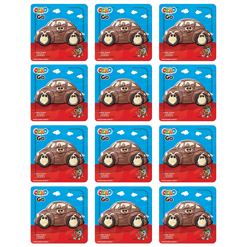 Ozmo Go Chocolate (30g) - (Pack of 12) (Coklat Ozmo Go (30g) - (12 Pek ...
