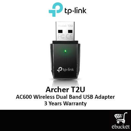 TP-Link T2U AC600( 5GHz + 2.4GHz )Mini Wireless Dual Band USB Wifi ...