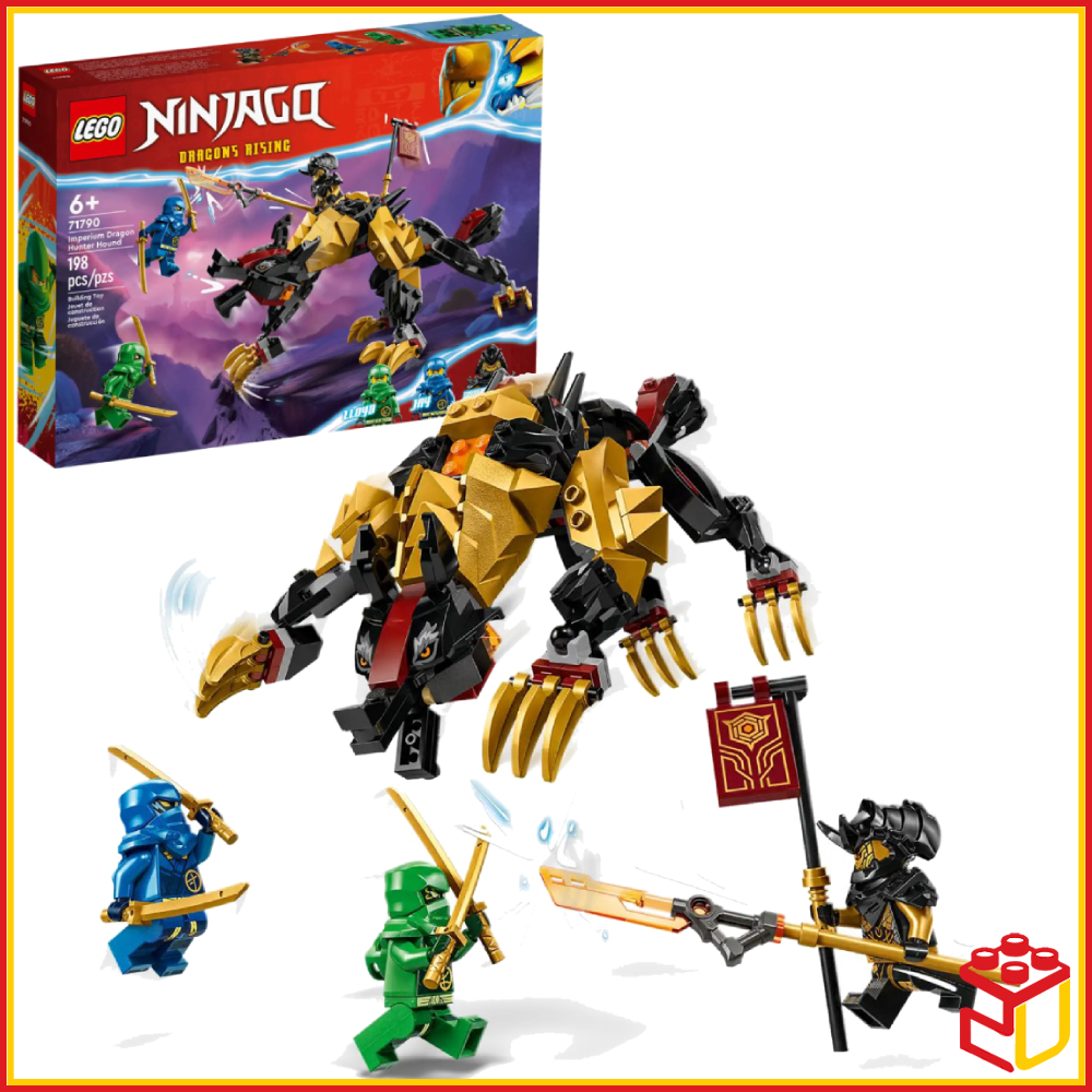 (Ready Stock) 71790 Lego NINJAGO Imperium Dragon Hunter Hound Building ...