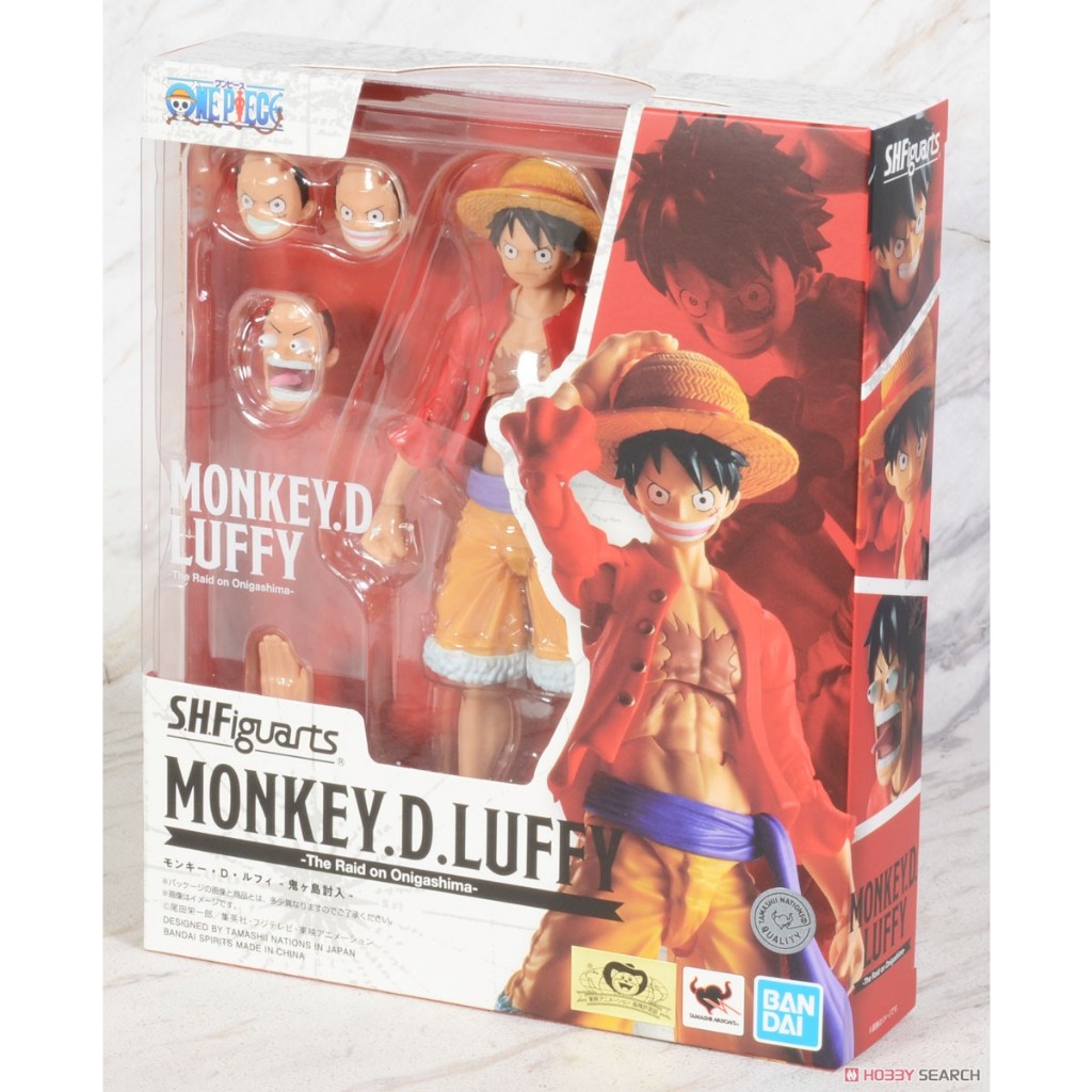 s.h.figuarts monkey d. luffy - the red on onigashima | Shopee Malaysia