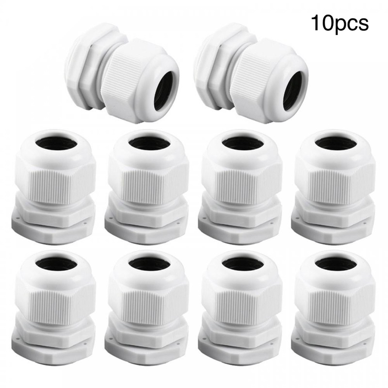 [READY STOCK] 10PCS Waterproof Adjustable Cable Glands Wire Connector ...