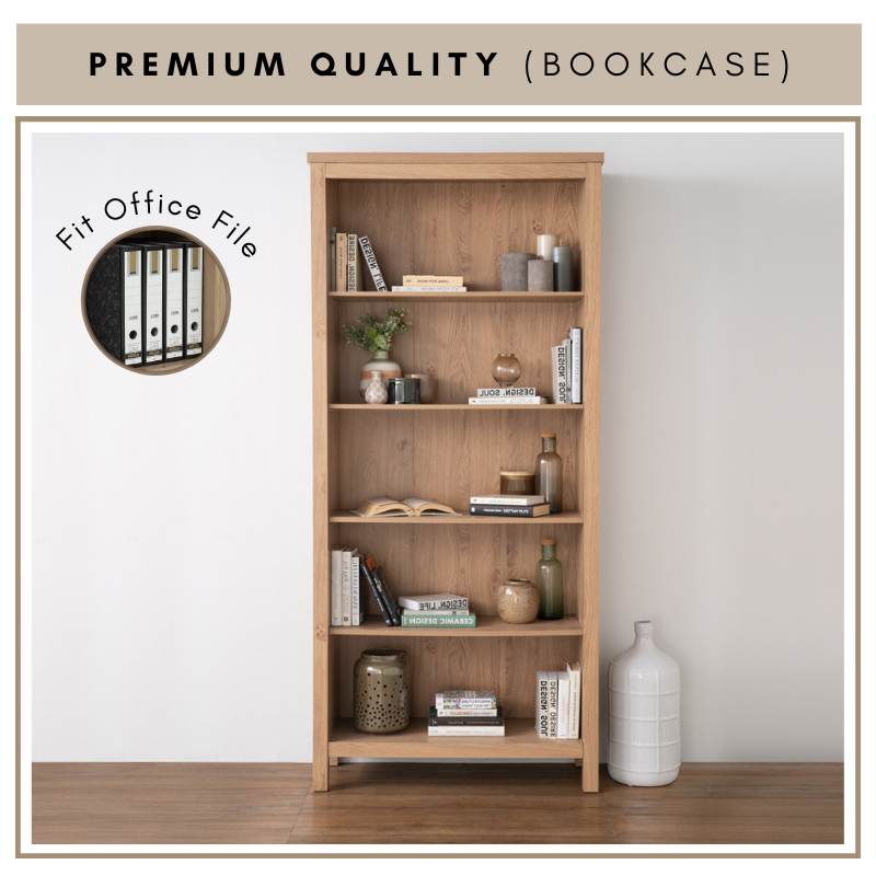 Alora Furniture RHODES Bookcase / 5 Tier File / Book Rack