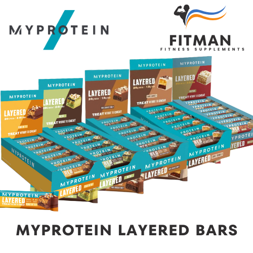 Myprotein Layered protein bar ( Box of 12 6pcs ) Shopee Malaysia