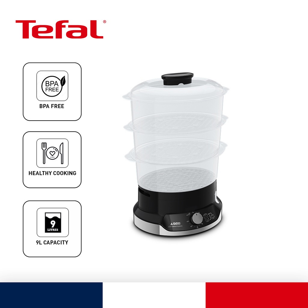 Tefal Ultra Compact Food Steamer/ Pengukus Elektrik (VC2048) Shopee