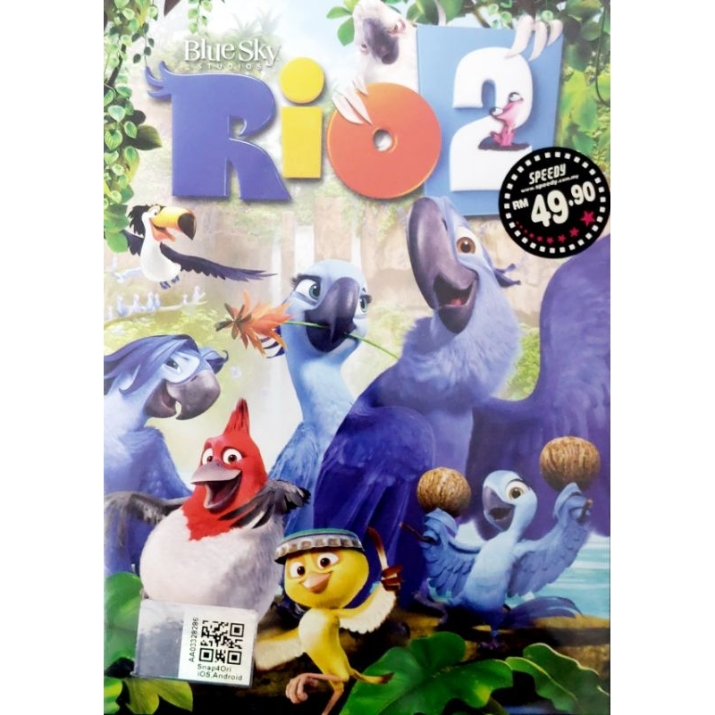 Rio 2 (Original DVD) | Shopee Malaysia