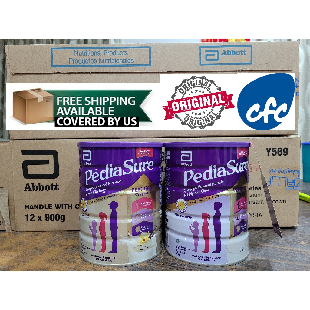 PediaSure 850g (tin)- Free Shipping Available** Vanilla, Asli (Original ...