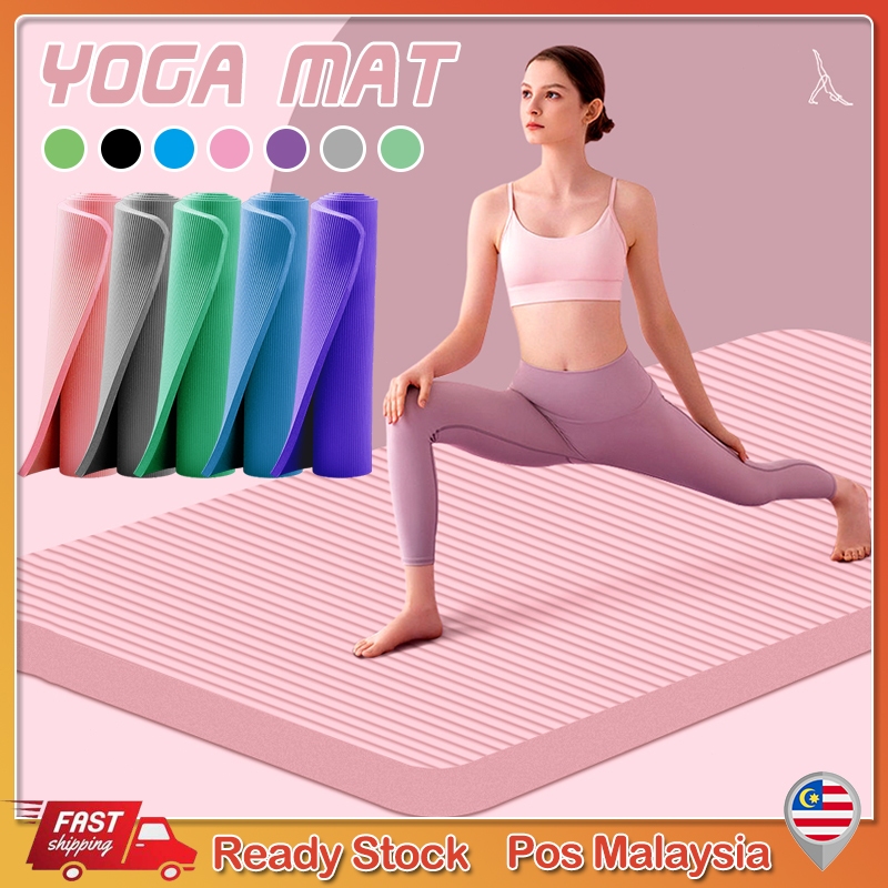 20MM 15MM NBR Yoga Mat EXTRA THICK NonSlip Yoga Mat FREE STRAP PACKAGE