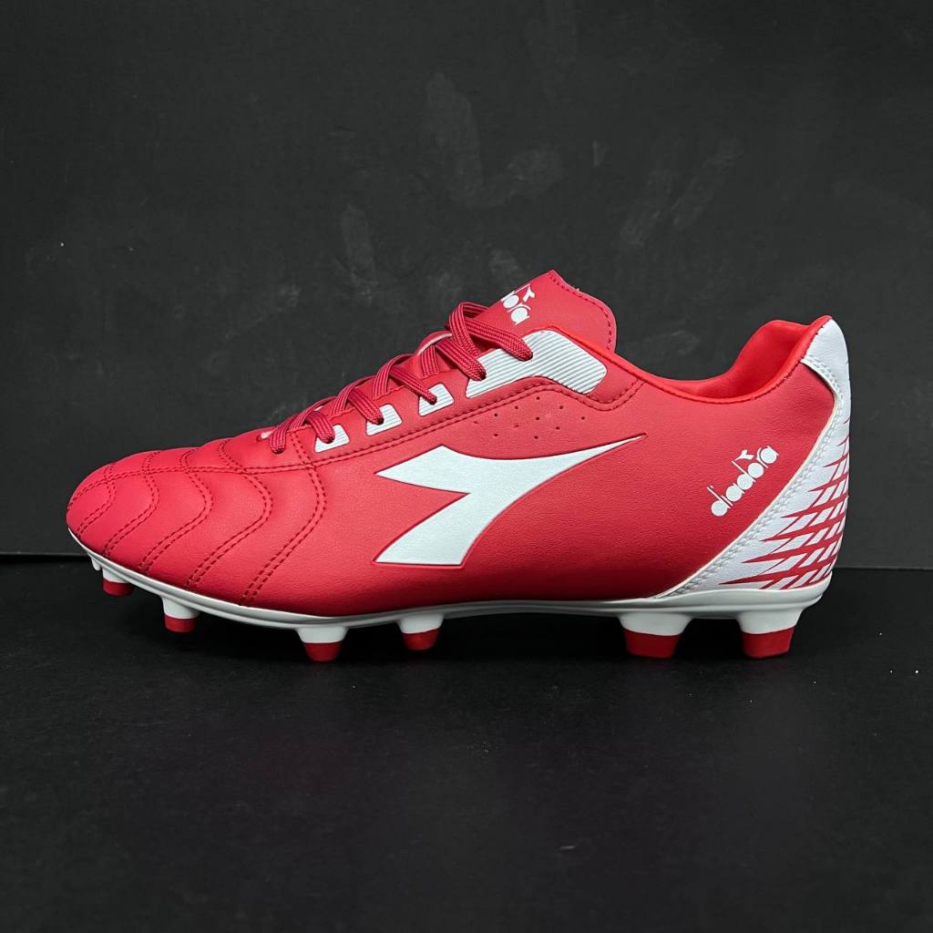 Red diadora shop football boots