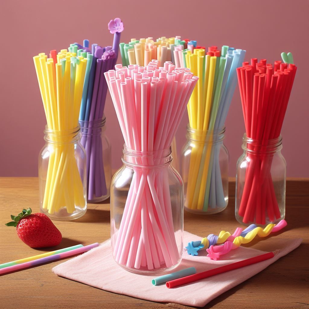 Colorful High Quality Silicone Reusable Drinking Straw Shopee Malaysia