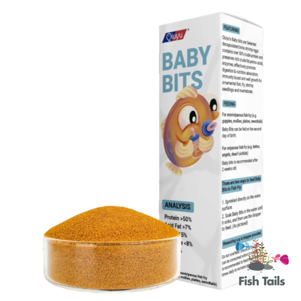 [LOCAL SELLER] BABY BITS BY QIUYU (Fish Food/Small Fish/Food/Aquarium