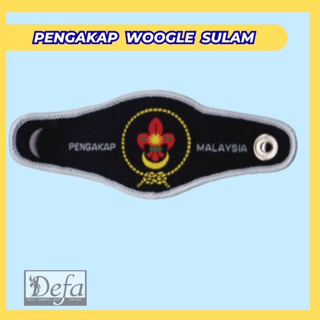 Asesori Uniform Sekolah Pengakap Woogle Sulam Df Pg06 Shopee Malaysia