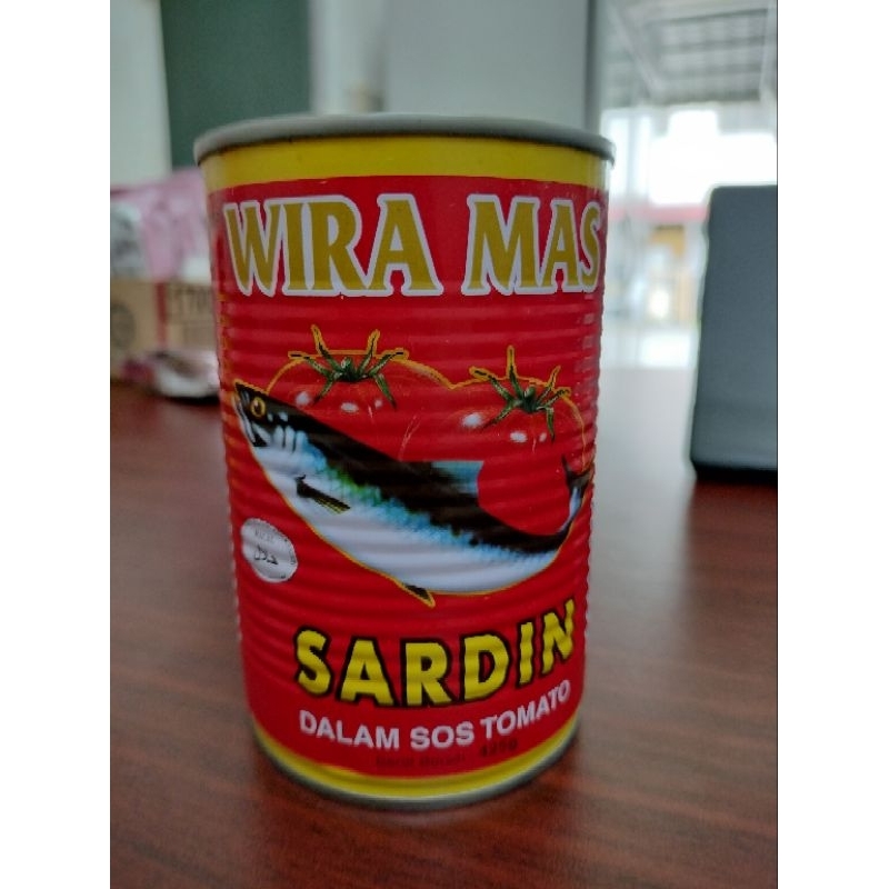 CAP WIRA MAS Sardin 425g | Shopee Malaysia