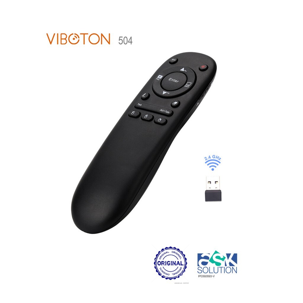 🔥ready stock🔥Viboton-504 Multifunctional Laser Presenter wireless ...