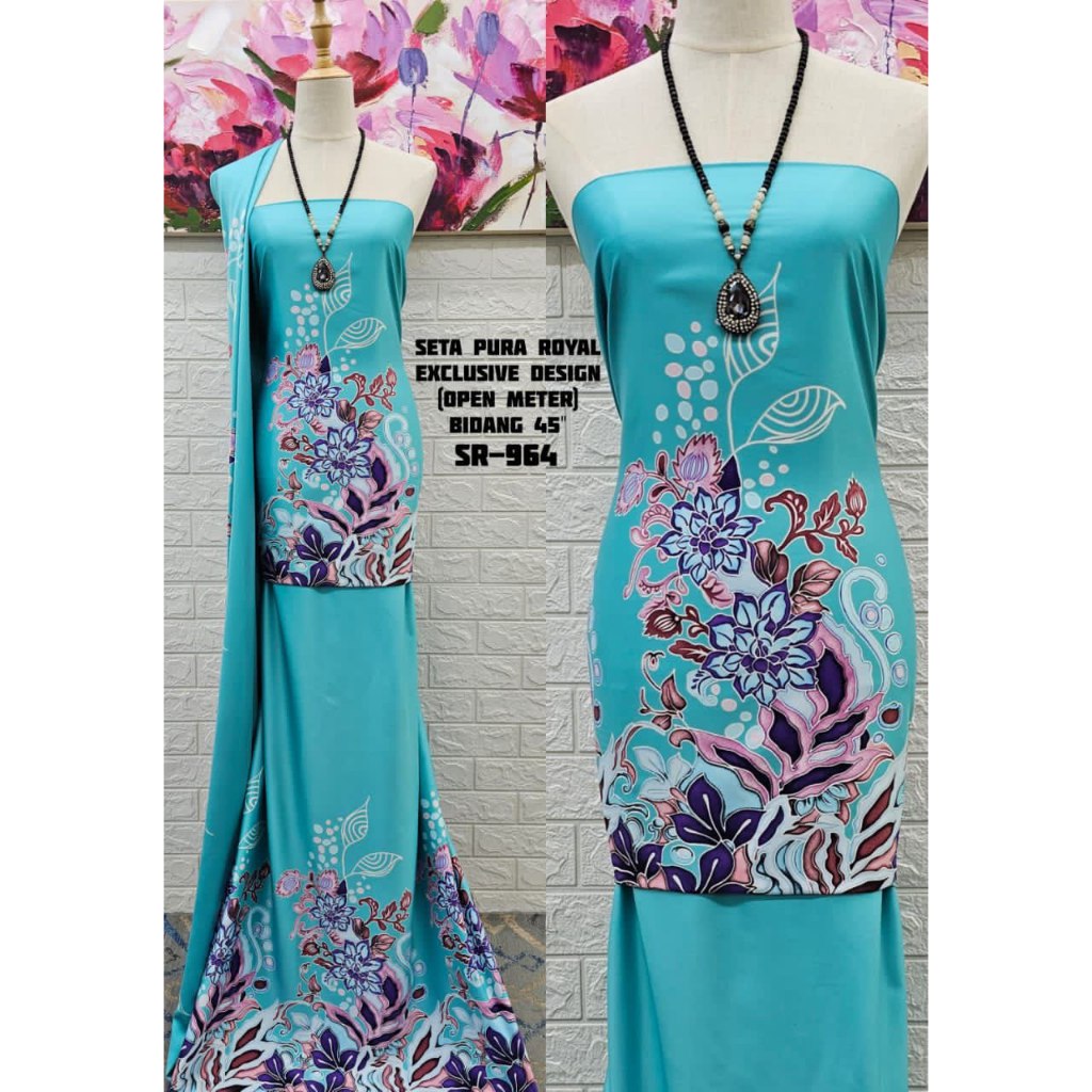 READY STOK KAIN PASANG CORAK BATIK EXCLUSIVE EXCLUSIVE KAIN PASANG ...