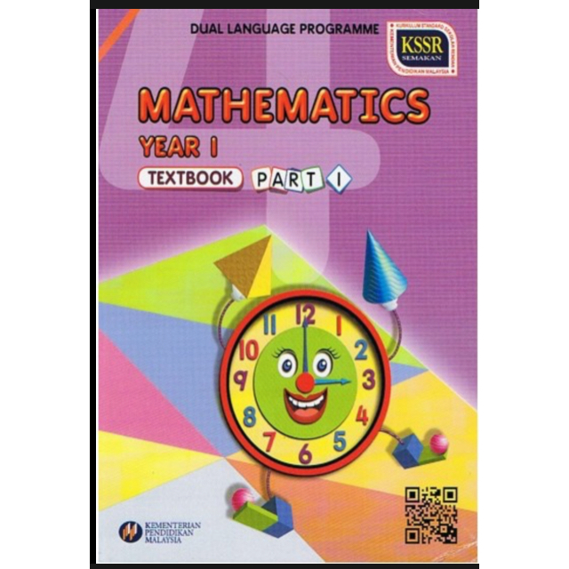 Mathematics year 1 part 1 textbook shopee malaysia