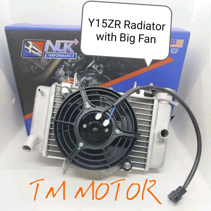 NLK Performance Radiator with Big Fan, Y15ZR/LC135/RS150/Y16ZR | Shopee ...