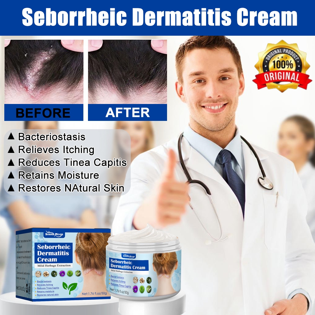 Seborrheic Dermatitis Cream Scalp Treatment Psoriasis Folliculitis