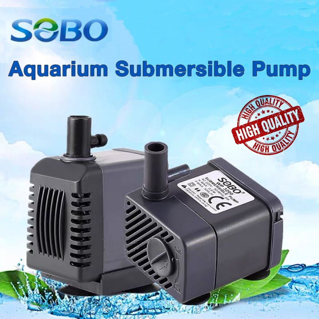 SOBO Aquarium Submersible Water Pump Aquaculture Aquaponic Hydroponic ...