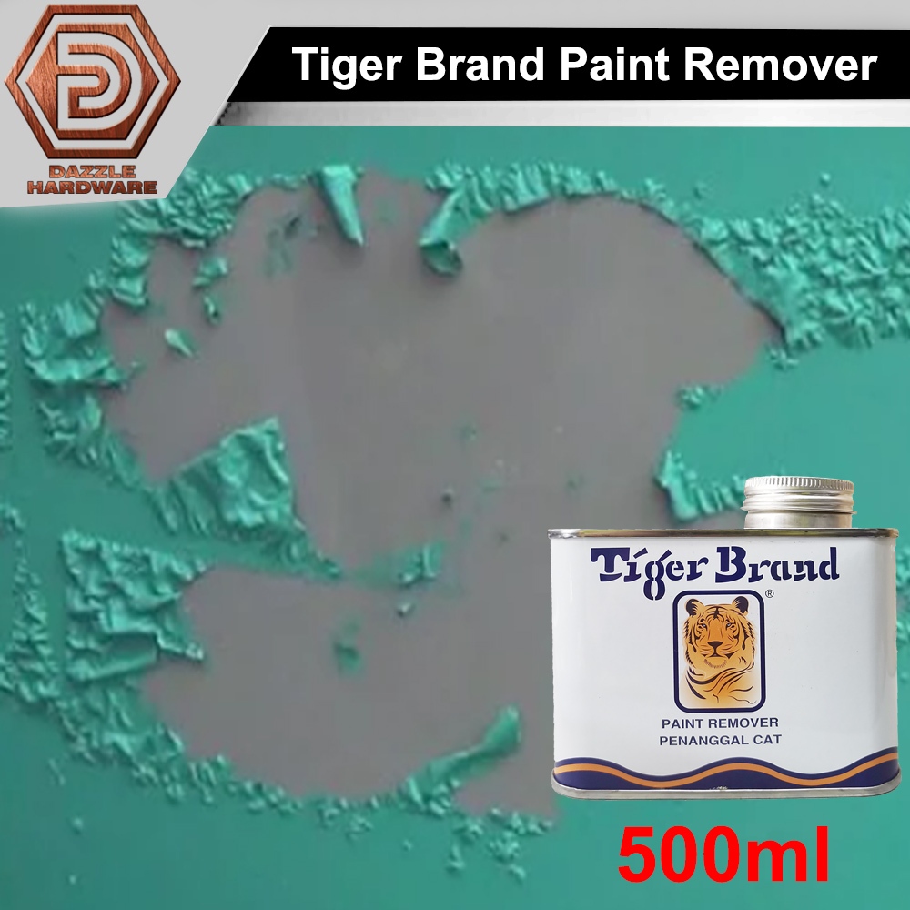 Tiger brand paint remover 500ml paint removal enamel paint remover