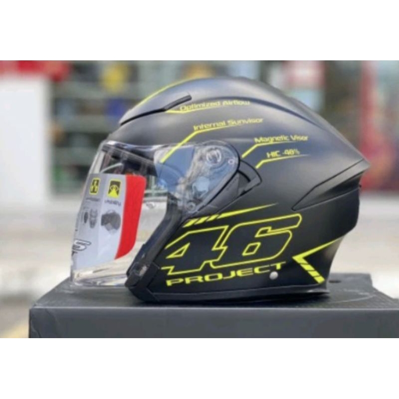 Project 46 Agv Jet Helmet HELMET AGV K5 OPEN FACE PROJECT 46 M