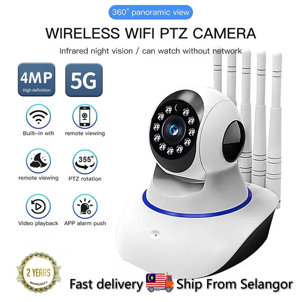 iCam365 YCC365 Plus Real 4MP Full HD Cloud Wireless Wifi Intelligent IP ...