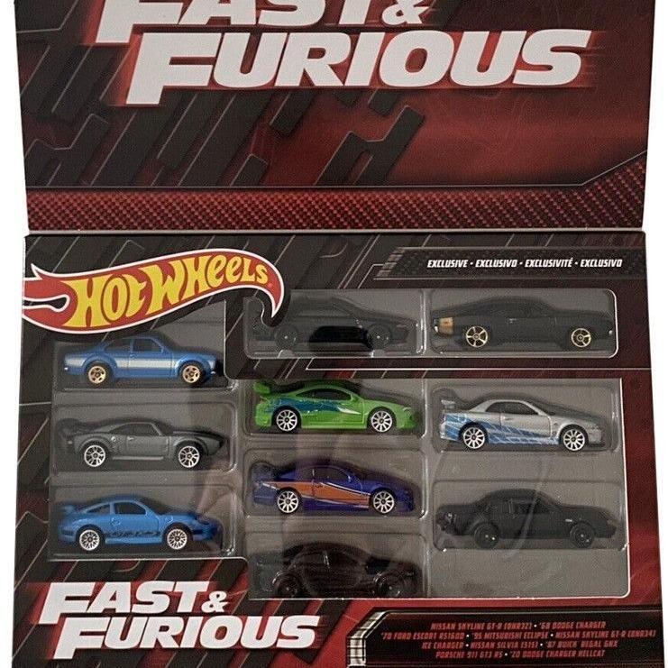 Hot Wheels Fast & Furious (10-cars pack) | Shopee Malaysia