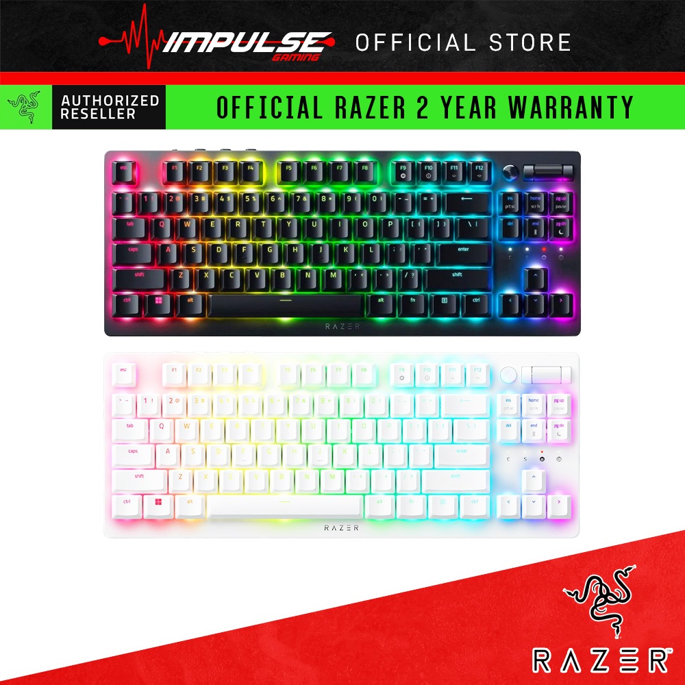 Razer DeathStalker V2 Pro Tenkeyless Wireless Keyboard Linear Low ...