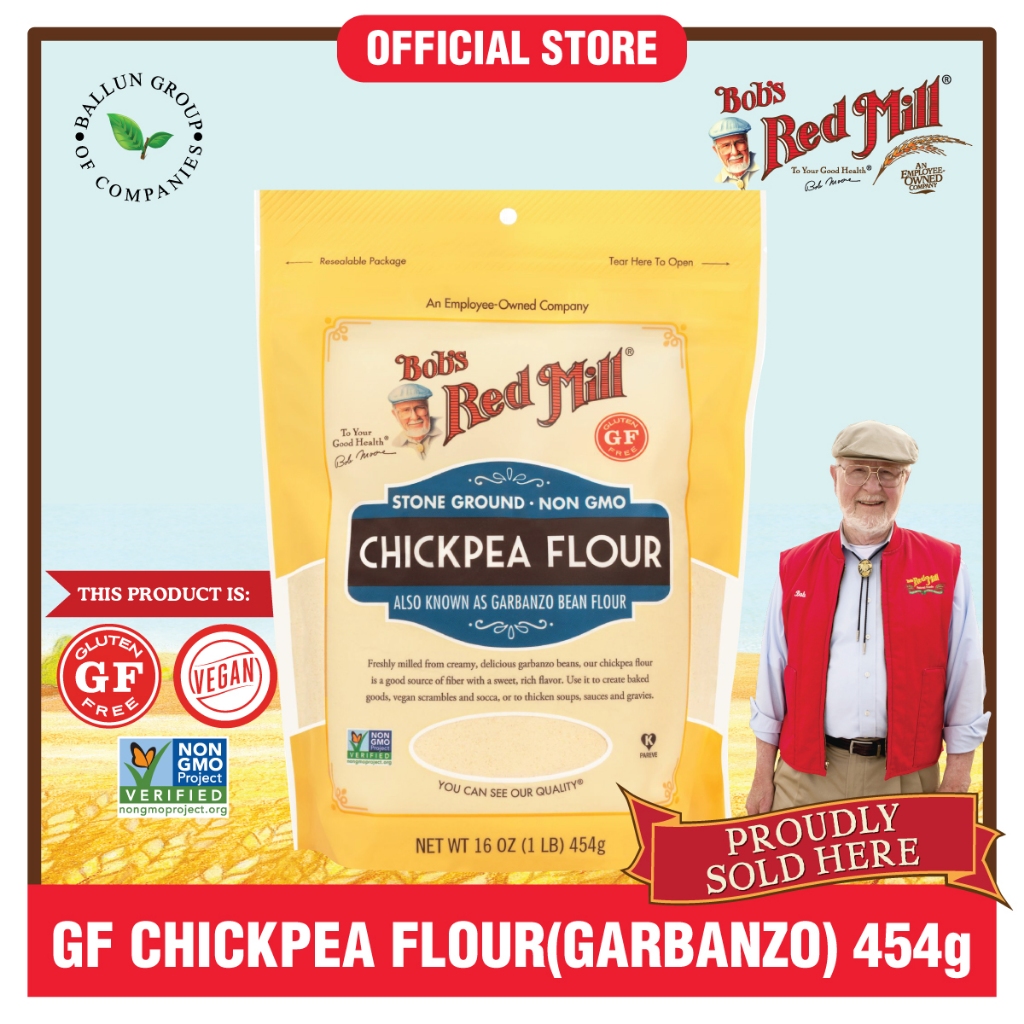 Bob's Red Mill 100 Whole Grain Garbanzo Bean Flour 454g Shopee Malaysia