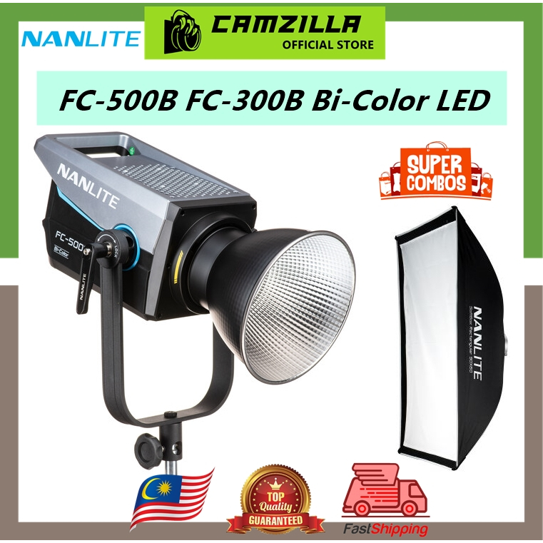 Nanlite FC-500B FC-300B Bi-Color LED Spotlight FC 500 FC500B FC 300