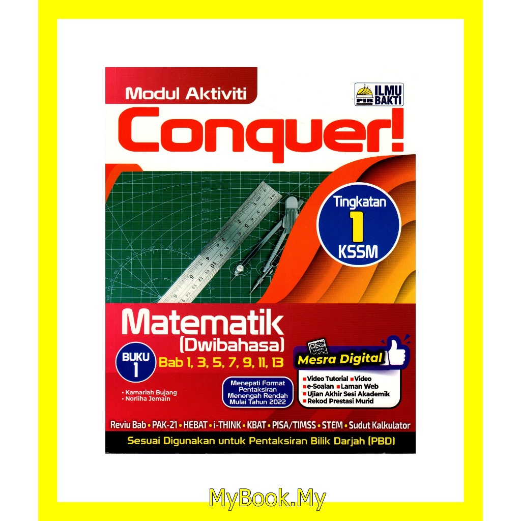 *BARU* MyB Buku Latihan : Modul Aktiviti Conquer Tingkatan 1 ...