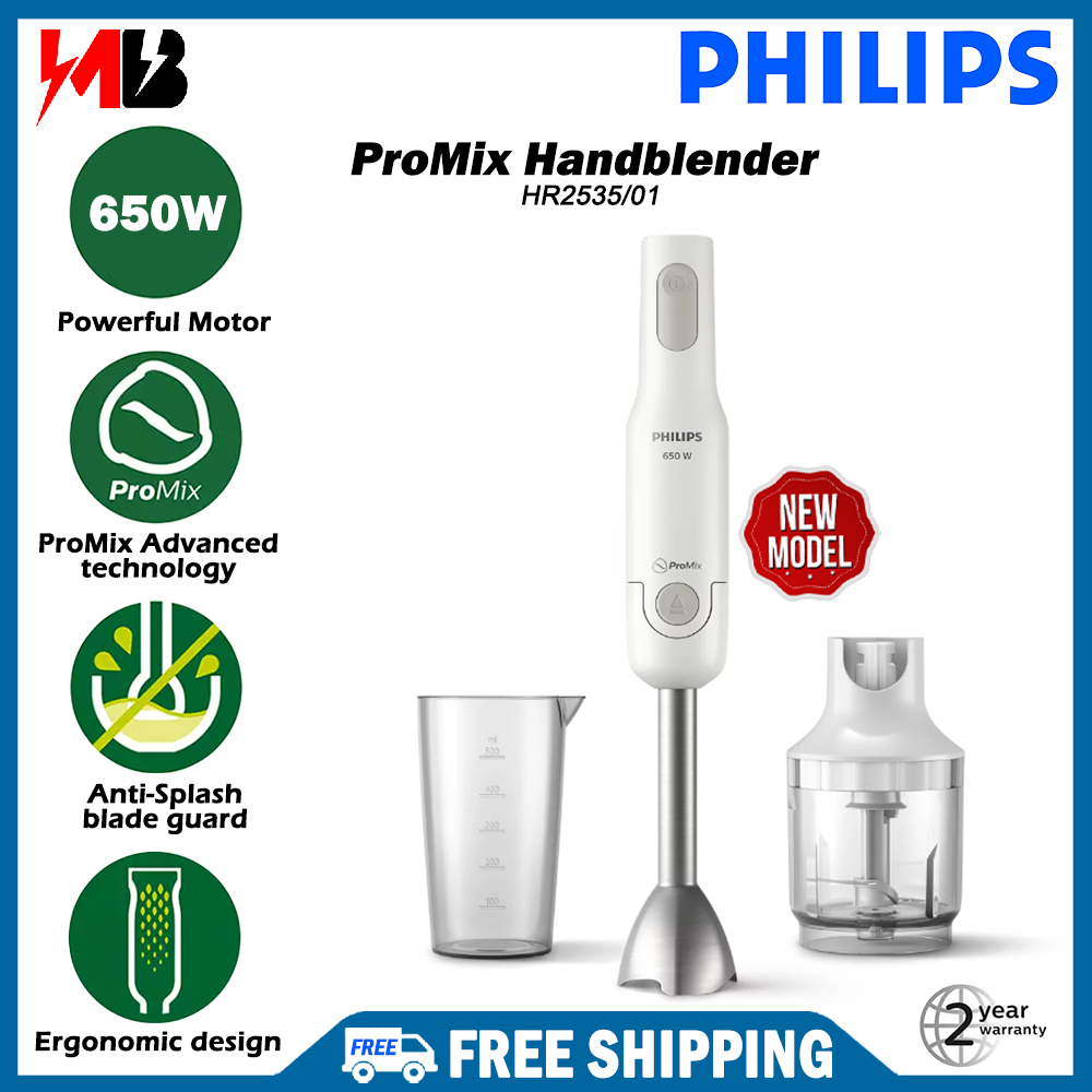[ FREE SHIPPING ] Philips ProMix Hand Blender 650W Pengisar Tangan