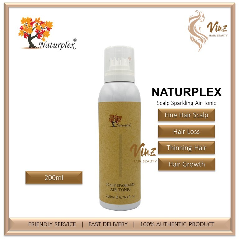 【FREE GIFT】Naturplex Korea Scalp Sparkling Air Hair Tonic 200ml