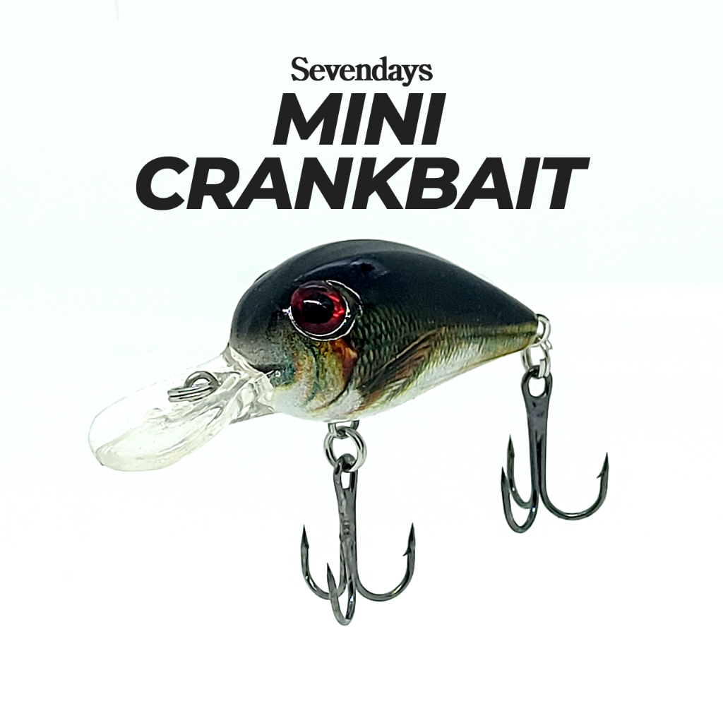 Mini Crankbait 2.8g / 4.5cm Deep Crank Fishing Lure Gewang Ikan