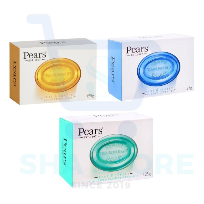PEARS TRANSPARENT SOAP 125g Original Transparent Soap is a gentle,that has been made in England