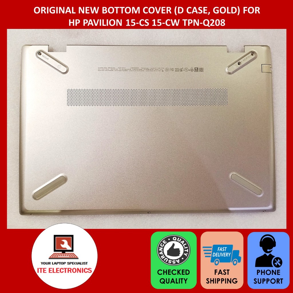 New/Orig HP Pavilion 15-CS 15-CW 15.6 Lcd Back Cover Gold L23880-001