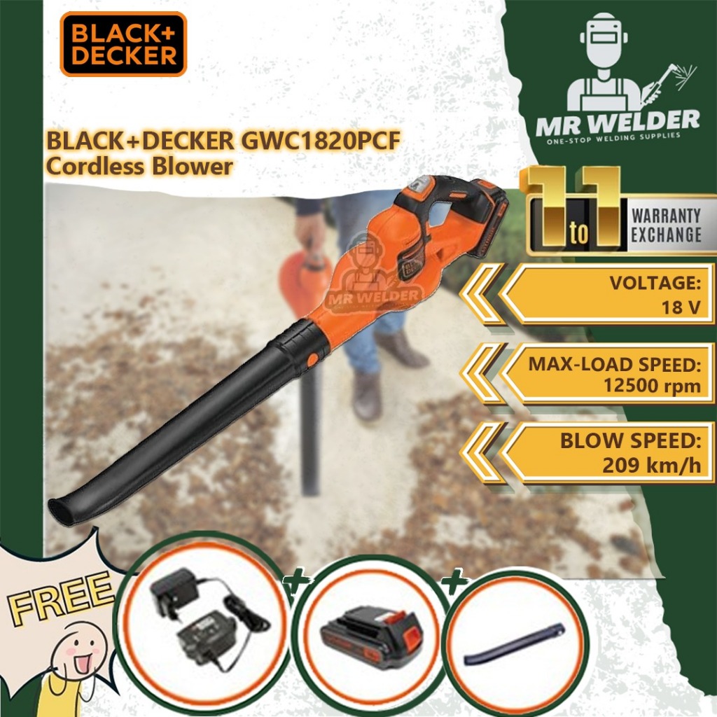 BLACK+DECKER GWC1820PCF 18V Lithium-ion Cordless POWERCOMMAND Boost ...