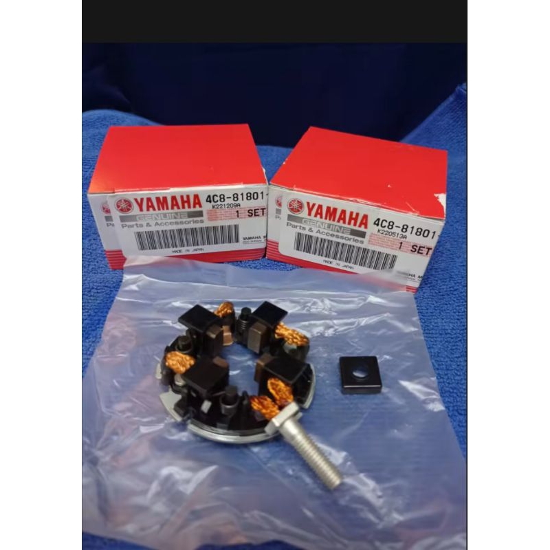 Yamaha R1 2007 - 2014 Starter motor carbon brush set original Yamaha ...