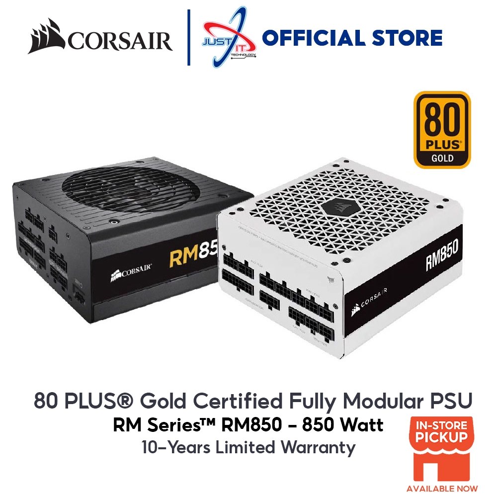 Corsair RM850 850W 80 Plus Gold Certified Full Modular Power Supply