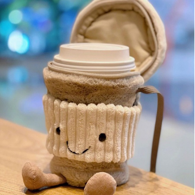 UKIYO [NEW] Jellycat Inspired Amusable Coffee-to-go Sling Bag